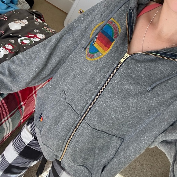 BRAND NEW Aviator nation zip up hoodie - Picture 6 of 13